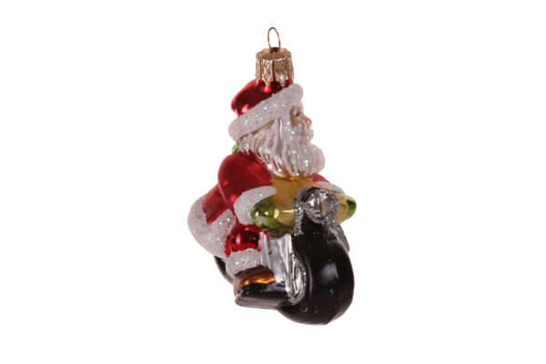 Weihnachtsmann auf Motorrad – Bild 2
